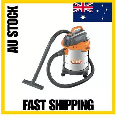 VAX Wet Dry VX40 Vacuum Cleaner Industrial 20L- 1250W - Orange/Silver - AUS Stoc • $149.95