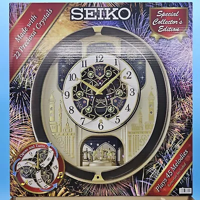 Seiko Limited Edition Melodies In Motion 2023 Musical Wall Clock - SEE VIDEO • $79.99