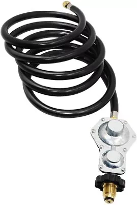 10Ft Two Stage Propane Regulator With Hose POL Tank Connection For RV Grill • $39.89