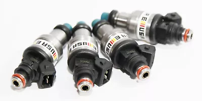 1set (4) 750cc Fuel Injectors For 92-96 Honda B16 B18 B20 D16 D18 F22 H22 VTEC • $92.99