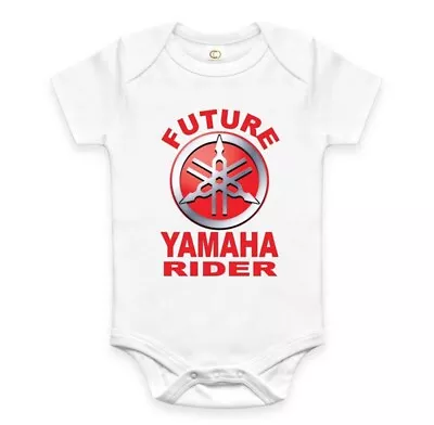 Rare Yamaha Bike Rider Biker Baby Funny Bodysuit One Piece Romper. Explore Now! • $18.90