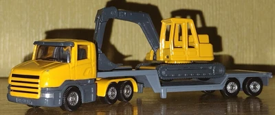 £8.50 • Buy SIKU Low Loader Truck With Digger LR19092 VGC