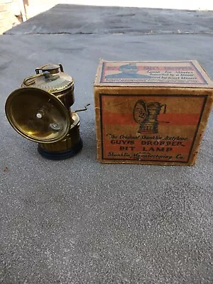 Unfired Guy's Dropper Miners Carbide Lamp With Box • $38