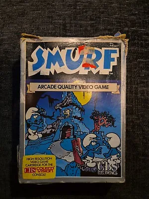 Smurf ColecoVision CBS  Boxed With Manual • £19.99