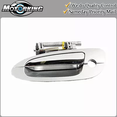 Exterior Door Handle Front Left For 02-06 Nissan Altima K12 Silver Chrome B4048 • $26.99