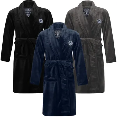 £19.99 • Buy Tokyo Laundry Dressing Gown Mens Thick Soft Luxury Bath Robe Fleece Kimono Long