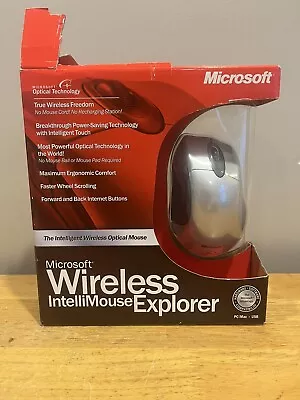 Microsoft Wireless IntelliMouse Explorer IntelliEye MO3-00001 M03 X08-70356 • $69.99