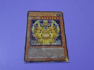 Yu-Gi-Oh! SD7-EN001 Exxod Master Of The Guard Ultra Rare 1st Edition • £6.49