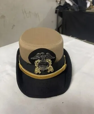 US United States Navy Women Hat Military Officer Uniform Cap ALL SIZE AVAILABLE  • $68