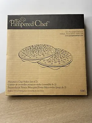 Pampered Chef Microwave Chip Maker Set Of 2 • $10.80