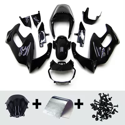 Gloss Black Fairing Body Kit For Honda VTR1000F 1997-2005 ABS Plastic Bodywork • $399.95