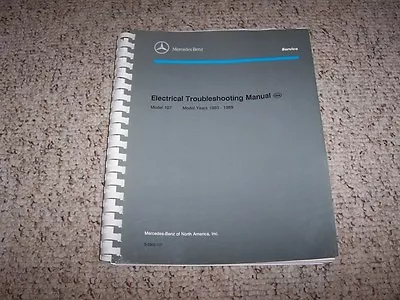 1986 Mercedes Benz 560SL 560 SL Electrical Wiring Diagram Troubleshooting Manual • $240.44