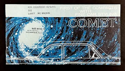 1960 Mercury Comet Station Wagon Sedan Vtge Midcentury Retro Auto Car Booklet • $17.50