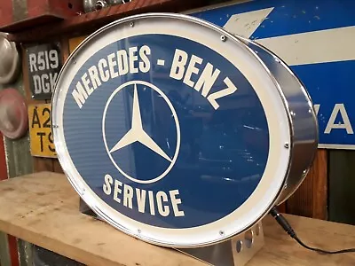 MercedesbenzmercSLE-classilluminatedmancavelightup Signgarageworkshop • $101.94