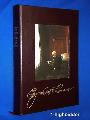 Sermons & Writings Of Ezra Taft Benson Leather LDS Mormon Employee Gift +Card • $22.99