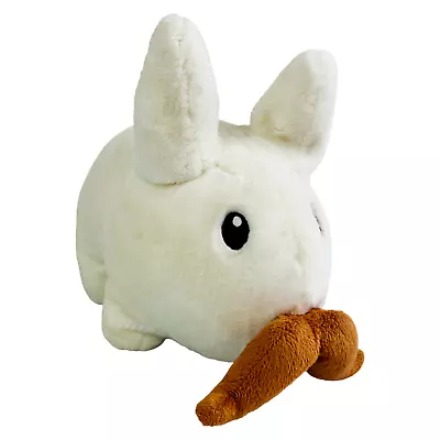 Kozik X Kidrobot Plush White Labbit Mustache Bunny Rabbit Stuffed Animal HTF 12  • $24