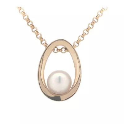 MIKIMOTO #16 Pearl Necklace 6.4mm K18YG 18K Yellow Gold Listing • $947.70