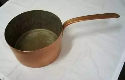 Vintage Copper Pot With Dovetail Joints (medium-large [ii]) • $280