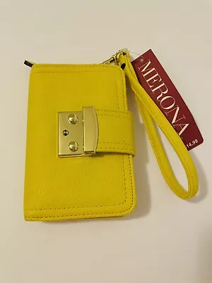 Yellow Merona Wallet • $7