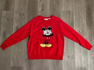 H&M Disney Mickey Mouse Sweater Size Medium • $17.99