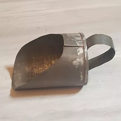 Metal Scoop  Sugar Flour Feed Grain Seed  Kitchen Farm Homemade ? • $19.95