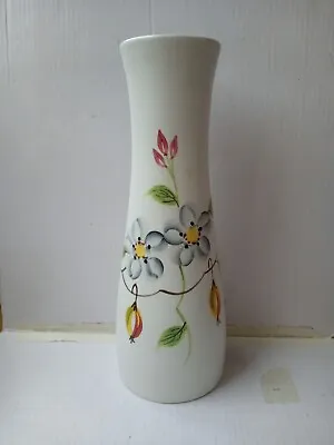 £12.50 • Buy Vintage E.Radford Pottery Vase Hand Painted 