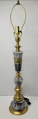 Vtg 50s Frederick Cooper Asian Hollywood Regency Marble Brass James Mont Pagoda • $148.50