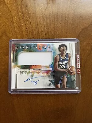 2021-22 Panini Origins - Rookie Patch Auto Trey Murphy III  • $30