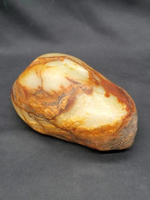 $650 • Buy Siberian White Jade River Cobble, 1018g
