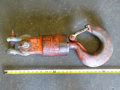 $990 • Buy Crosby Thrust Bearing Jaw & Hook Swivel 15T, 15-S-1 Equivalent