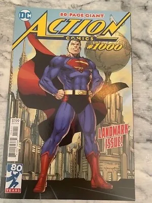 Action Comics 1000 DC Universe 2018 - Hot Jim Lee Variant NM Landmark Issue • £6.99