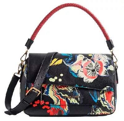 Desigual Women's Floral Printing Shoulder Bag/Hand Bag  Brand New With Tag • $89