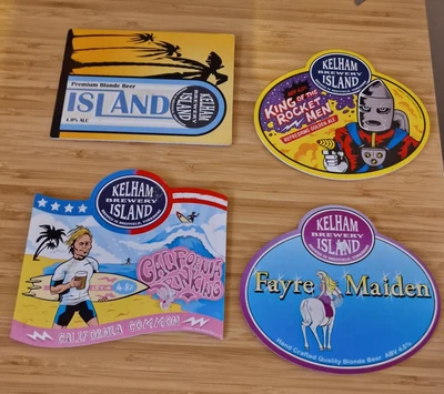 £9.99 • Buy Beer Pump Clips Job Lot - Kelham Island Brewery, Highly Collectable