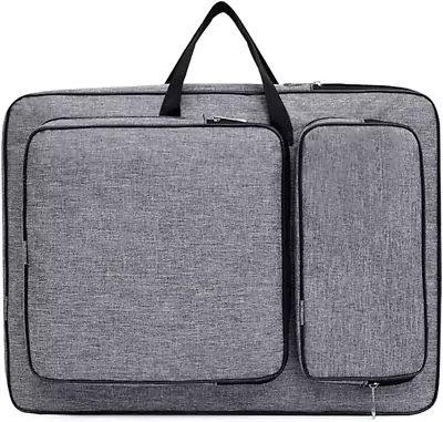 A3 Artist Portfolio Case Portable Drawing Board Bag Art Carrying Bag Waterproof • £22.69