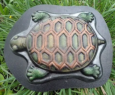 Turtle Stepping Stone Mold  13  X 11  X 1.5  080 Abs Concrete Molds For Turtles • $25.95