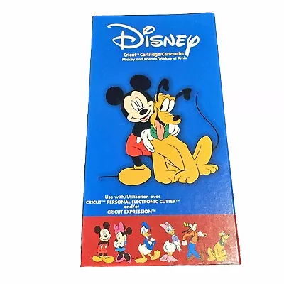 Cricut Disney Cartridge Mickey & Friends!!  Rare!! • $25.99