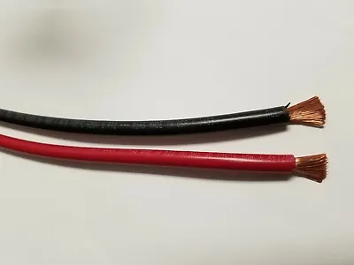 Mtw 8 Gauge Wire Red & Black 10 Ft Each Primary Awg High Strand Copper Power Usa • $22.94