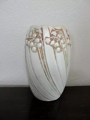 Weller Pottery Ivory (Clinton Ivory) Vase Lily Of The Valley Art Pottery • $89.99