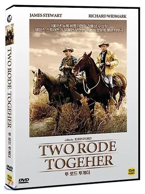 Two Rode Together (1961 - John Ford James Stewart Richard Widmark ) DVD NEW • $6.30