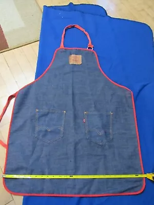 Vintage Levi 501 Apron Red Tab 1970's Denim Now Designs San Francisco Great Con  • $58.95