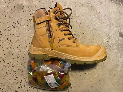 $241.24 • Buy Work Boots PUMA Conquest Zip Sider 630727 Puma Shoe + FREE 1 Kg Jelly Babies