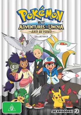 Pokemon - Black & White - Adventures In Unova And Beyond : Collection 2 (DVD 2… • $12.95