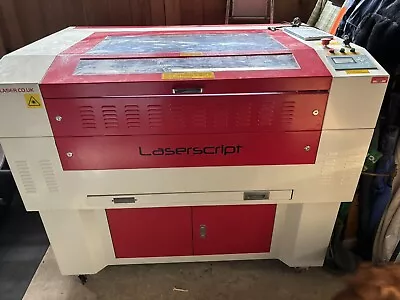 HPC Laserscript Laser Cutter Engraver LS6090 - Water Cooled CO2 Laser • £3250