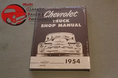 1954 54 Chevy Chevrolet Truck Shop Manual Suburban Pick Up Pickup D54 H54 J54 • $46.64