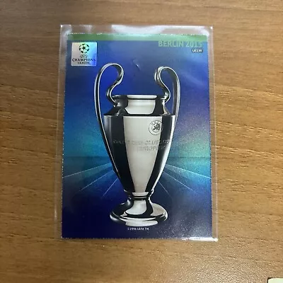 2014 Panini Adrenalyn XL Update Edition Berlin 2015 UEFA Champions League Trophy • $4