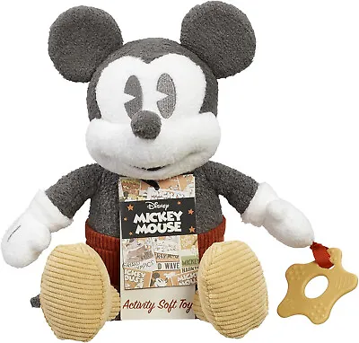 Brand New Boxed Rainbow Designs Official Disney Mickey Mouse Memories Soft Toy. • £12.99