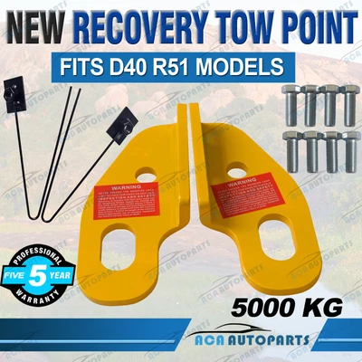 $81.90 • Buy Rated Recovery Points For Nissan Navara D40 Pathfinder R51 2005-2015 Tow Point