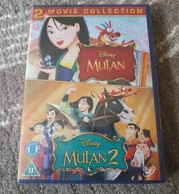 New & Sealed Disney Mulan & Mulan 2 - 2 Movie Collection Dvd  • £7.95