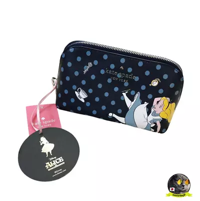 Kate Spade X Disney Alice In Wonderland Cosmetic Bag With Tag • $153.97