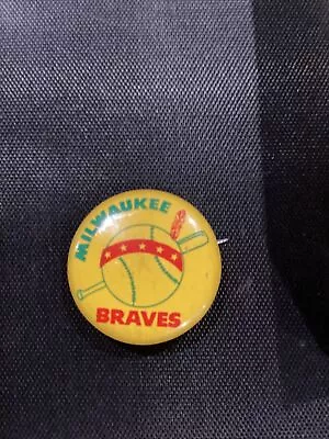 1965 Milwaukee Braves Guys Potato Chips Baseball Pin • $9.99